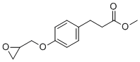 structure of CAS# 81147-94-6, 4-(环氧乙烷基甲氧基)-苯丙酸甲基酯