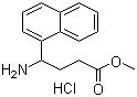 structure of CAS# 811842-01-0, 4-氨基-4-萘-1-基丁酸甲酯盐酸盐