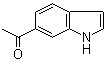 6-乙酰基吲哚分子结构 (CAS 81223-73-6)