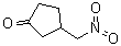 3-(硝基甲基)环戊酮分子结构 (CAS 81266-47-9)