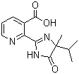 structure of CAS# 81334-34-1, Imazapyr acid