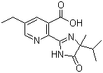 structure of CAS# 81335-77-5, 咪草烟