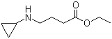 4-(环丙基氨基)丁酸乙酯分子结构 (CAS 813429-65-1)