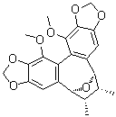 CAS # 81345-36-0, Schisandrin C epoxide, (5R,6R,7S,8S,13aS)-5,6,7,8-Tetrahydro-13,14-dimethoxy-6,7-dimethyl-5,8-epoxycycloocta[1,2-f:3,4-f']bis[1,3]benzodioxole