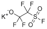 四氟(2-氟磺酰基)-1-乙醇钾分子结构 (CAS 81439-24-9)