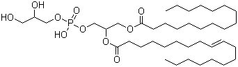 structure of CAS# 81490-05-3, 1-棕榈酰-2-油酰磷脂酰甘油