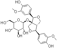 structure of CAS# 81495-71-8, 1-羟基松脂酚 1-O-beta-D-葡糖苷