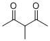 structure of CAS# 815-57-6, 3-Methyl-2,4-pentanedione