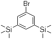 structure of CAS# 81500-92-7, 1-溴-3,5-双(三甲基硅基)苯