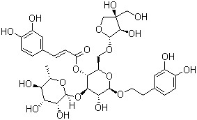 structure of CAS# 81525-13-5, Forsythoside B