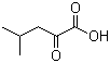 structure of CAS# 816-66-0, 4-甲基-2-氧代戊酸