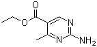 structure of CAS# 81633-29-6, Ethyl 2-amino-4-methylpyrimidine-5-carboxylate