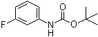 structure of CAS# 81740-18-3, 3-氟苯基氨基甲酸叔丁基酯