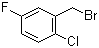 2-氯-5-氟溴苄分子结构 (CAS 81778-09-8)