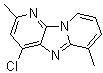 4-氯-2,6-二甲基二吡啶并[1,2-a:3',2'-d]咪唑分子结构 (CAS 81810-13-1)