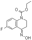6-氟-3,4-二氢-4-(羟基亚胺基)-1(2H)-喹啉羧酸乙酯分子结构 (CAS 81892-44-6)