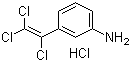 CAS 登录号：81972-27-2, 3-(三氯乙烯基)苯胺盐酸盐