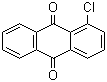 structure of CAS# 82-44-0, 1-Chloro anthraquinone