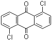 CAS # 82-46-2, 1,5-Dichloroanthraquinone, 1,5-Dichloro-9,10-anthraquinone, NSC 13969