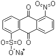 structure of CAS# 82-50-8, 1-硝基蒽醌-5-磺酸钠盐