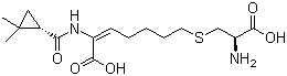 structure of CAS# 82009-34-5, Cilastatin