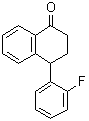 4-(2-氟苯基)-3,4-二氢-1(2H)-萘酮分子结构 (CAS 82101-34-6)