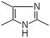 structure of CAS# 822-90-2, 2,4,5-Trimethyl-1H-imidazole