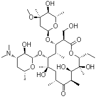 红霉素 F分子结构 (CAS 82230-93-1)