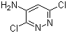 structure of CAS# 823-58-5, 3,6-二氯哒嗪-4-胺