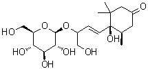 Breyniaionoside A分子结构 (CAS 823182-23-6)