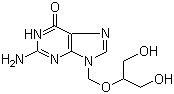 structure of CAS# 82410-32-0, 更昔洛韦