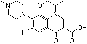 氧氟沙星分子结构 (CAS 82419-36-1)
