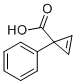 1-苯基-2-环丙烯-1-羧酸分子结构 (CAS 824425-20-9)