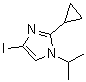 2-环丙基-4-碘-1-(1-甲基乙基)-1H-咪唑分子结构 (CAS 824431-88-1)