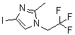 structure of CAS# 824431-97-2, 4-碘-2-甲基-1-(2,2,2-三氟乙基)-1H-咪唑
