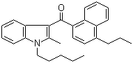 CAS # 824960-03-4, JWH 181, (2-Methyl-1-pentyl-1H-indol-3-yl)(4-propyl-1-naphthalenyl)methanone