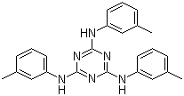 structure of CAS# 82504-70-9, N,N',N''-三(3-甲基苯基)-1,3,5-三嗪-2,4,6-三胺