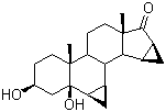 3b,5-二羟基-6b,7b:15b,16b-二亚甲基-5b-雄甾烷-17-酮分子结构 (CAS 82543-16-6)