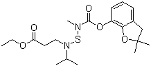 丙硫克百威分子结构 (CAS 82560-54-1)
