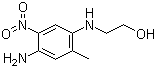 structure of CAS# 82576-75-8, 2-(4-Amino-2-methyl-5-nitrophenyl)amino]-ethanol