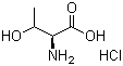 structure of CAS# 82650-07-5, L-苏氨酸盐酸盐