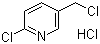 2-氯-5-氯甲基吡啶盐酸盐分子结构 (CAS 82674-16-6)