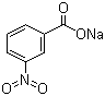 structure of CAS# 827-95-2, 间硝基苯甲酸钠