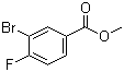 3-溴-4-氟苯甲酸甲酯分子结构 (CAS 82702-31-6)