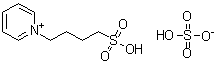 1-(4-磺基丁基)吡啶鎓硫酸氢盐分子结构 (CAS 827320-61-6)