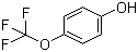 structure of CAS# 828-27-3, p-Trifluoromethoxy phenol