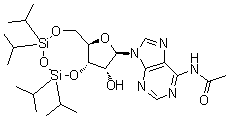 CAS # 828247-65-0, N-Acetyl-3',5'-O-[1,1,3,3-tetrakis(1-methylethyl)-1,3-disiloxanediyl]adenosine