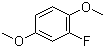 1,4-二甲氧基-2-氟苯分子结构 (CAS 82830-49-7)