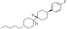 CAS # 82832-29-9, 1-Fluoro-4-[(trans,trans)-4'-pentyl[1,1'-bicyclohexyl]-4-yl]benzene