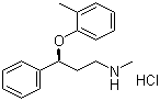 structure of CAS# 82857-39-4, (S)-Tomoxetine hydrochloride